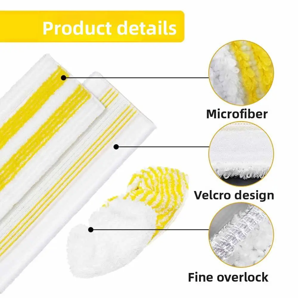 Steam Mop Pads Cloth  Fit for Karcher EasyFix SC2 SC3 SC4 SC5 Steam Cleaner.jpg