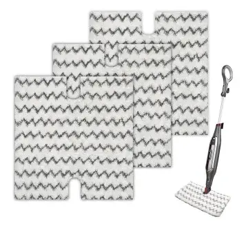 Washable and Reusable Microfiber Mop Pads With Touch Free Dirt Grip Replacement for Shark XTP184 Vacuum Cleaner