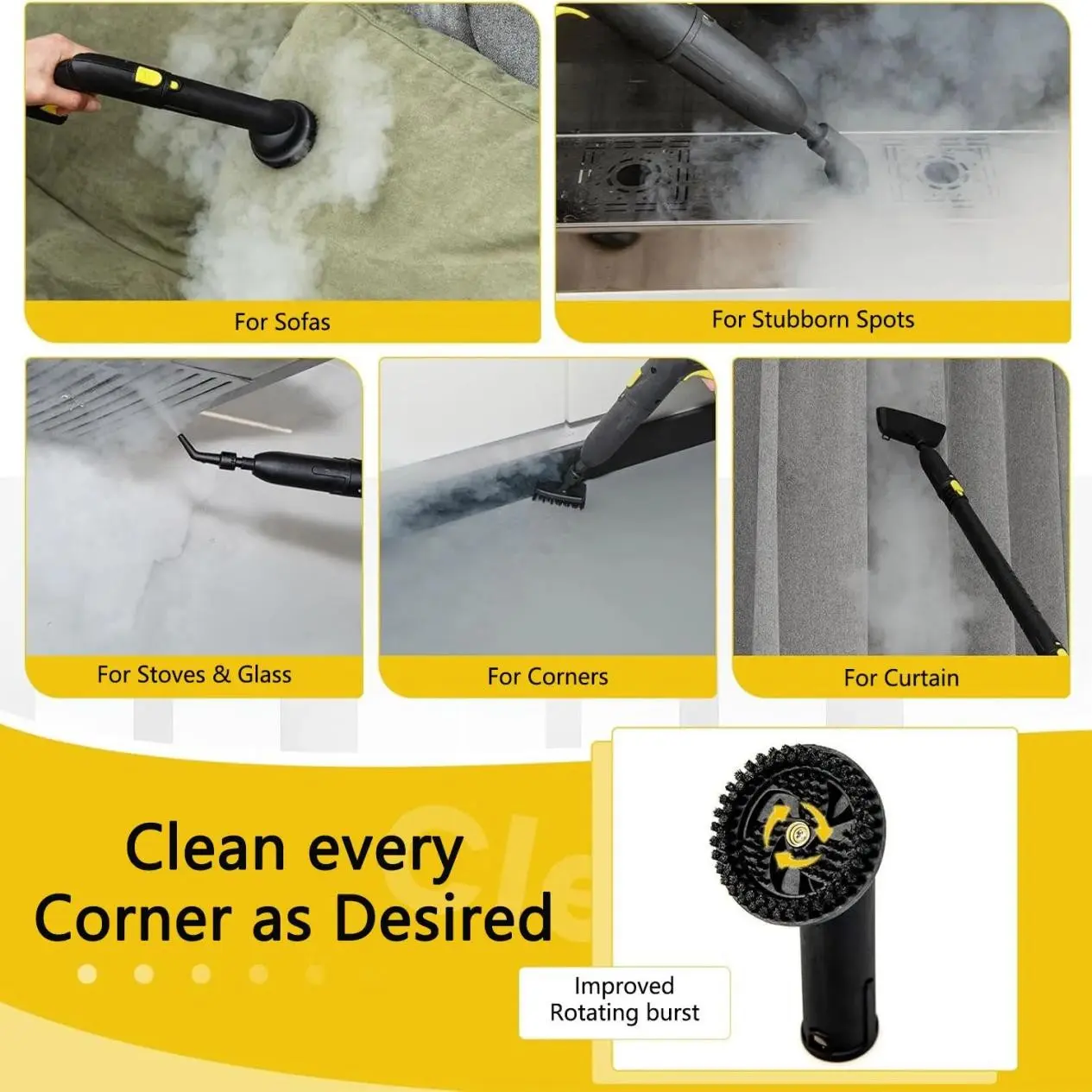 In the global cleaning equipment market, high-temperature steam cleaners are favored by many wholesale buyers for their high efficiency, e (.jpg